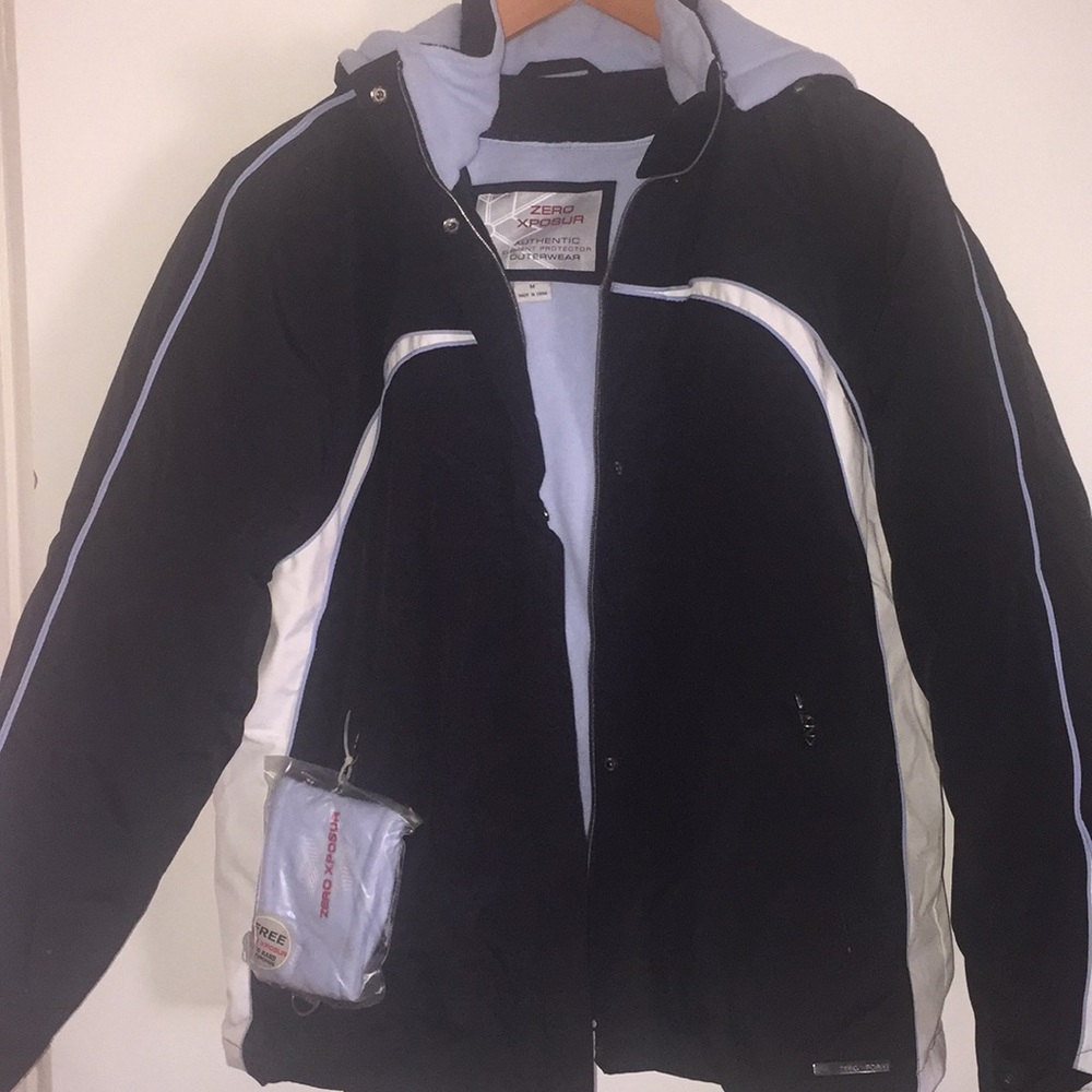 New (2 in 1) Zero Xposur Coat/Jacket (Dark Blue)